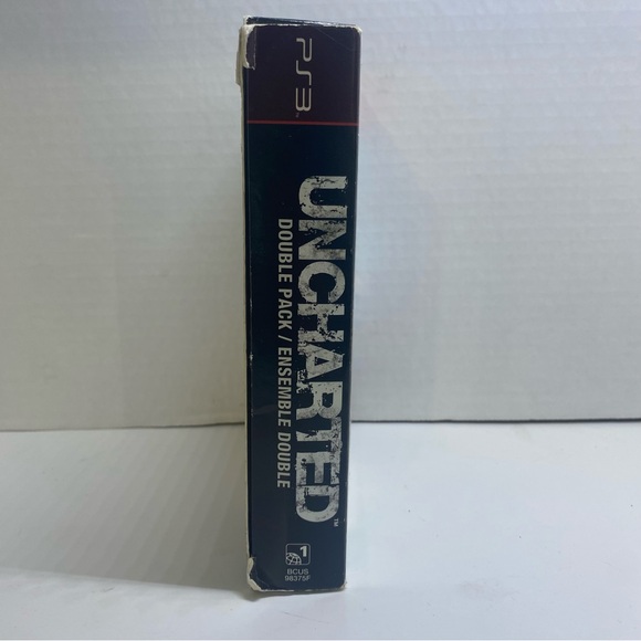 Uncharted 1 & 2 PS3 Dual Game Pack Bundle With Case - Picture 3 of 7
